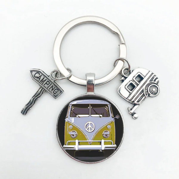 Schlüsselanhänger Camping-Motive - campiix