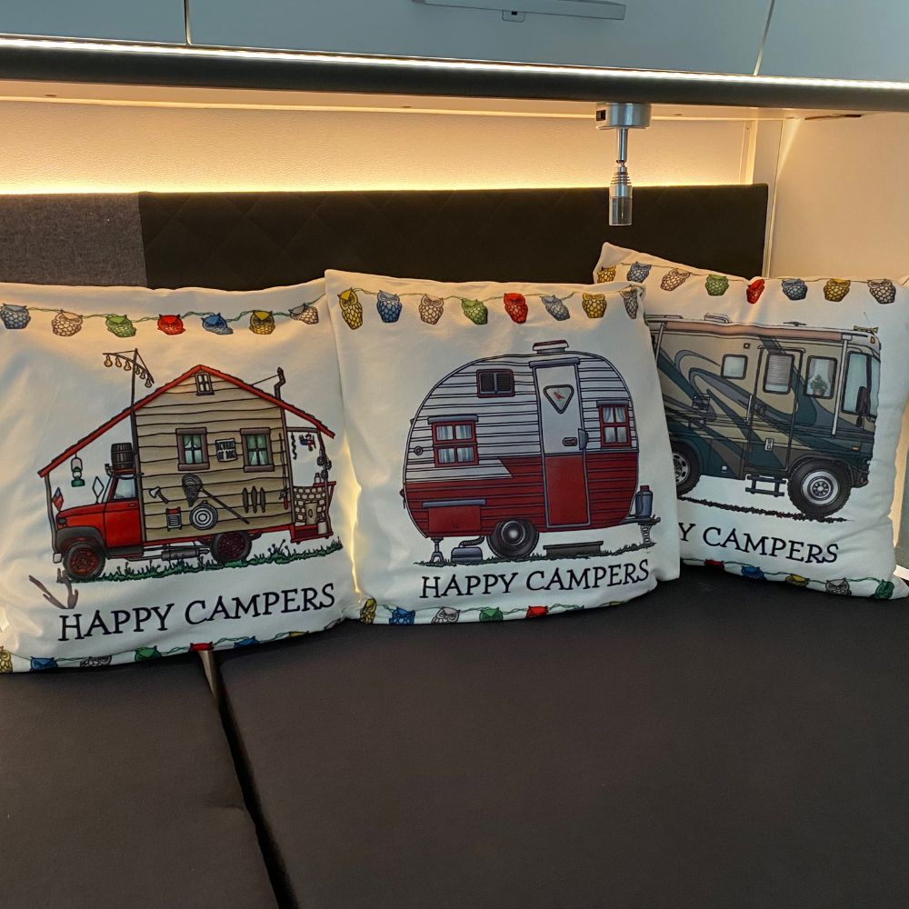 Wohnwagen Wohnmobil CamperVan Kissen 🏕️ – campiix